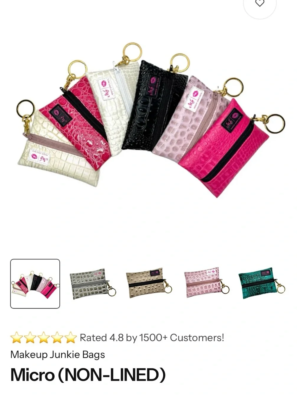 Purple Envelope Card Holder Key Chain - Women Accessories